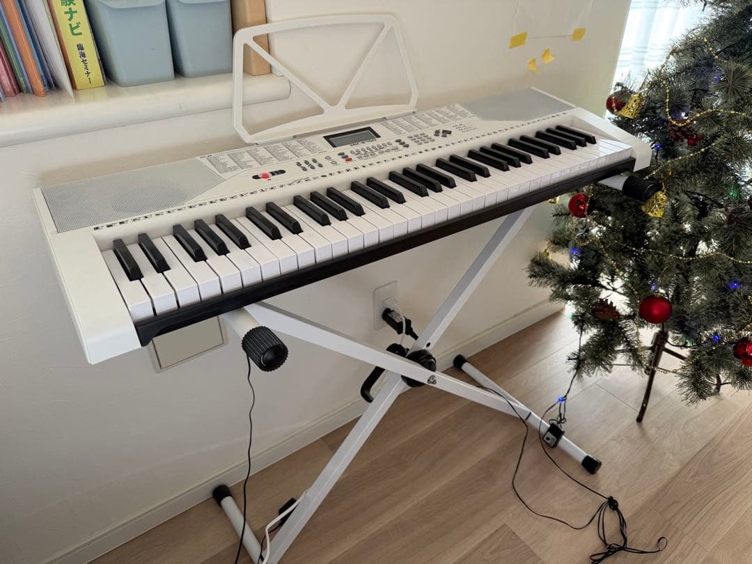 YAMAHA EZ-J210 キーボード 61鍵 取扱説明書、ソングブック付き