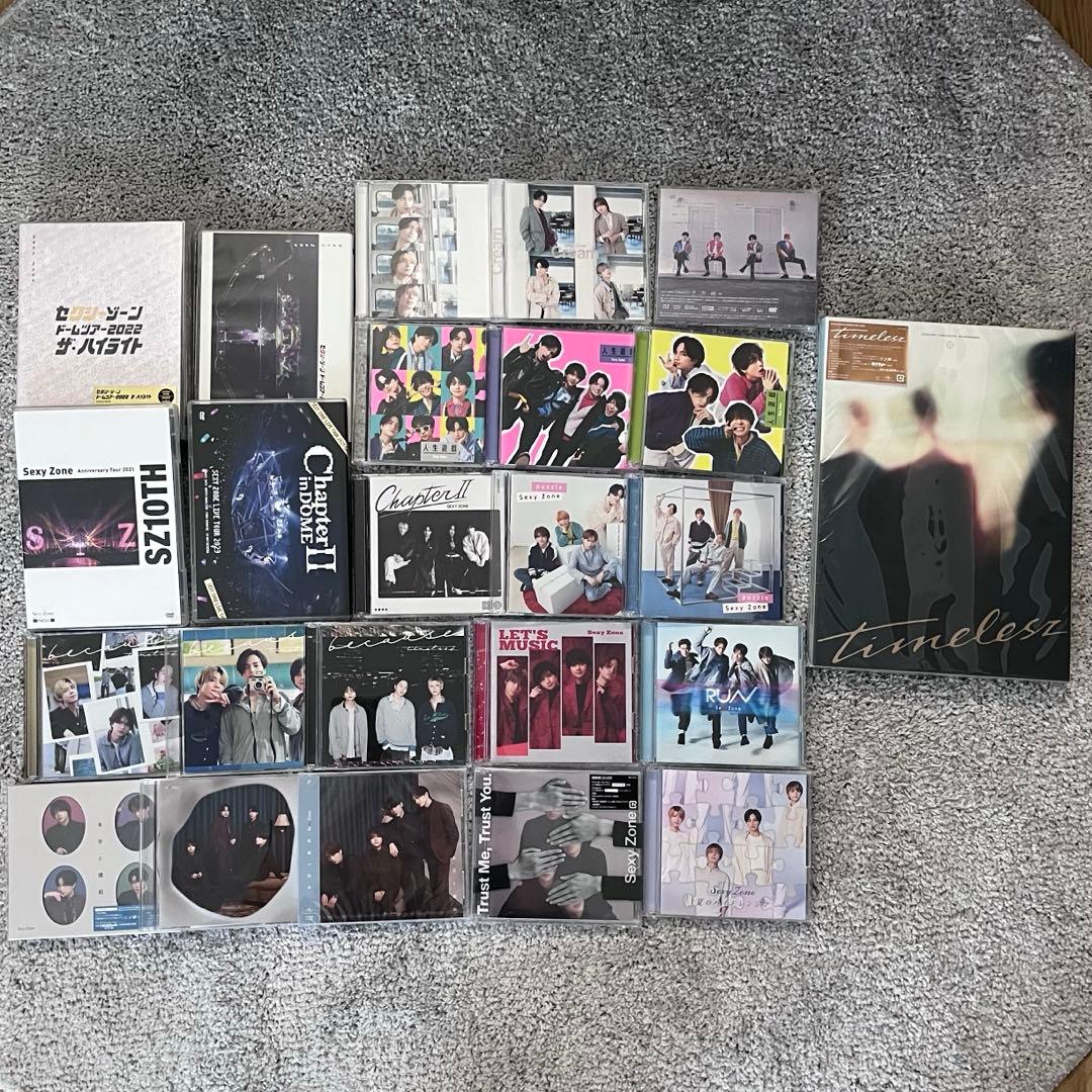 SexyZone セクゾ timelesz タイムレス CDDVD特典まとめ売り - メルカリ