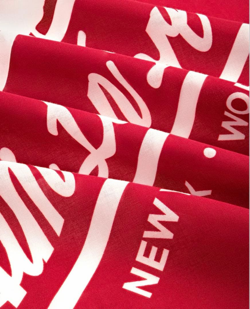 新品　AIME LEON DORE Unisphere Bandana 赤