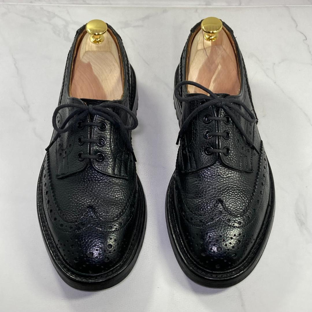 Trickers ILKLEY コマンドソール イングランド製 約25㎝ 黒