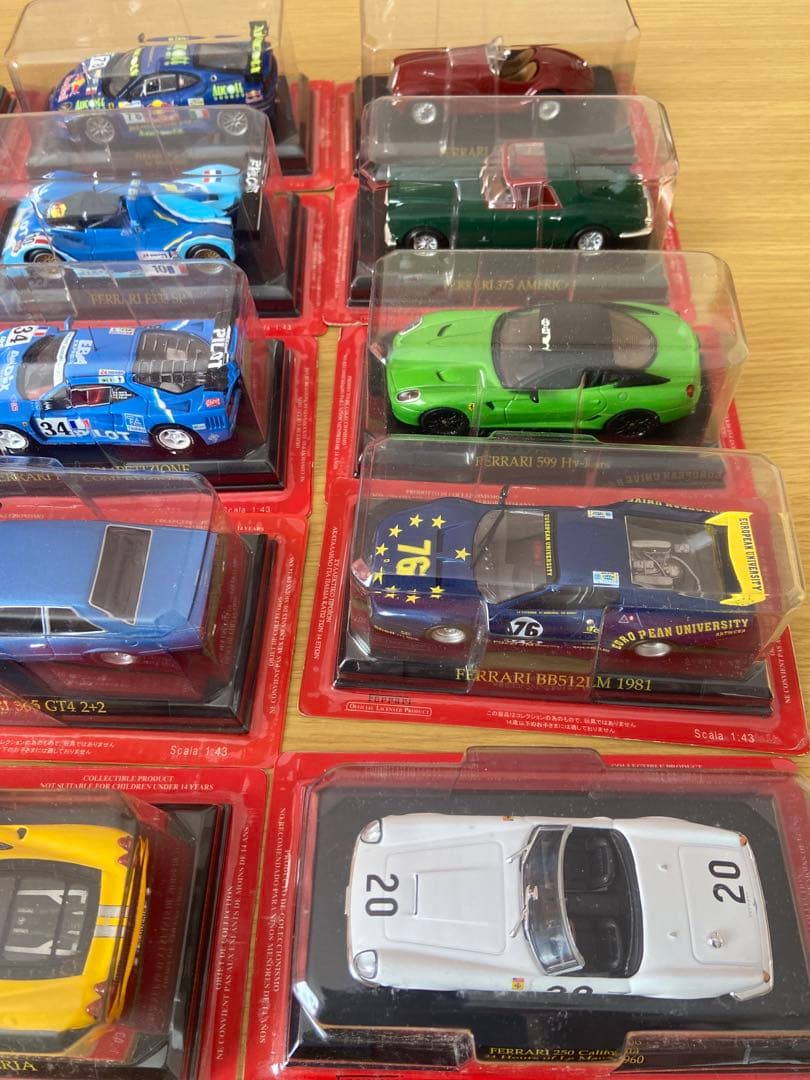 最終値下げ！フェラーリコレクション　1/43 78台 ご希望の方に+27台