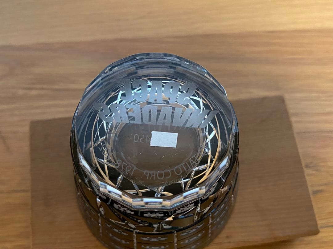 限定制作450点 「スペースインベーダー 45周年 切子 」 江戸切子