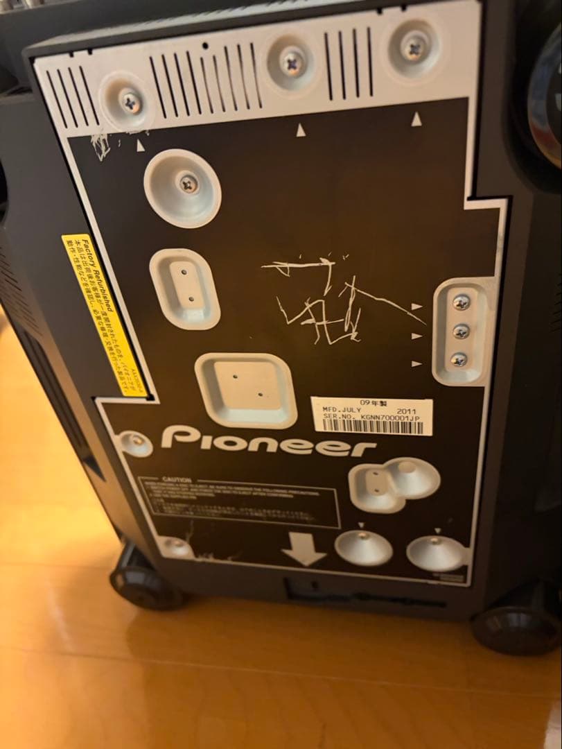 pioneer CDJ900 2台セット ACアダプター有り - メルカリ