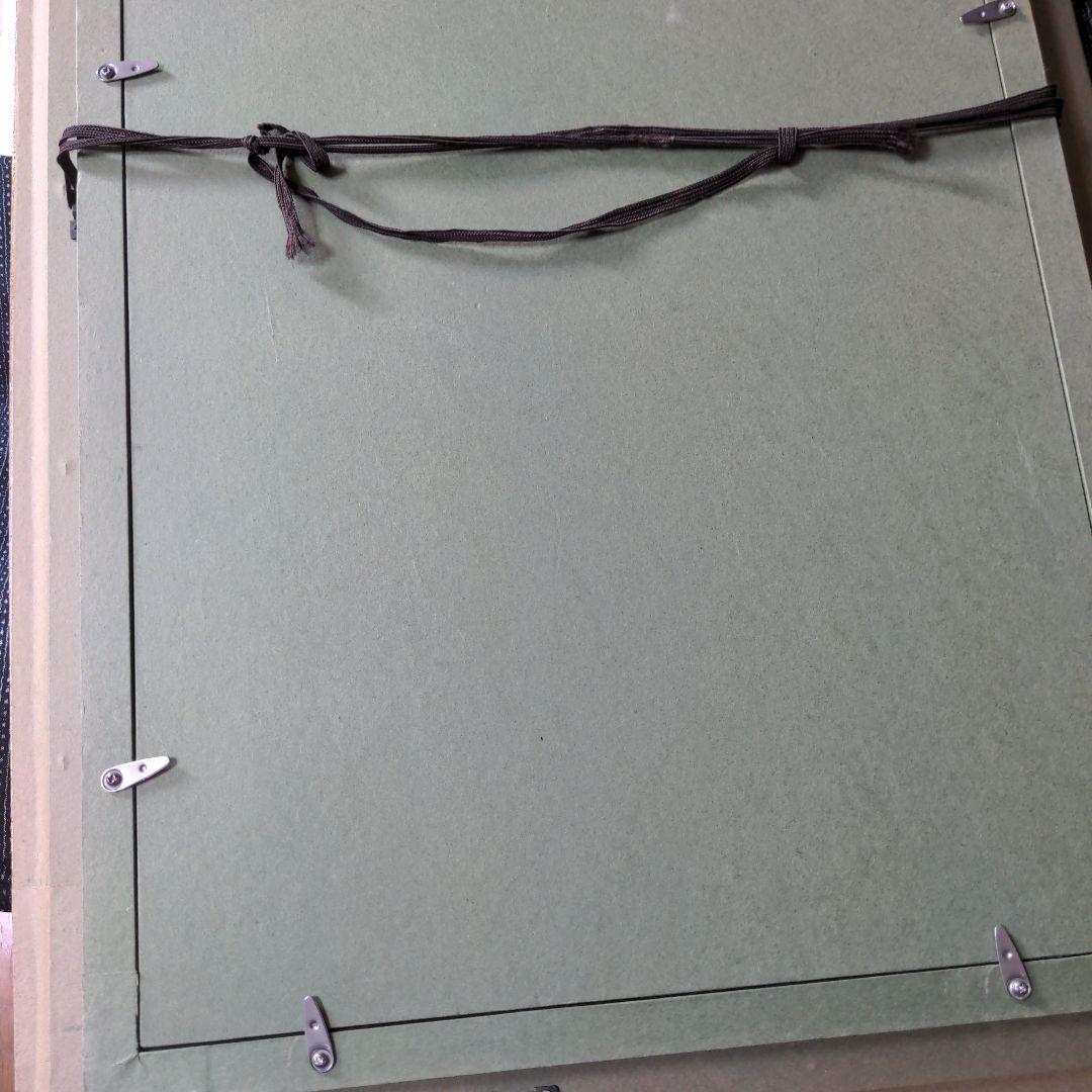 【最終価格】 洋画家　進　徹先生　４号油絵　　ストールの少女