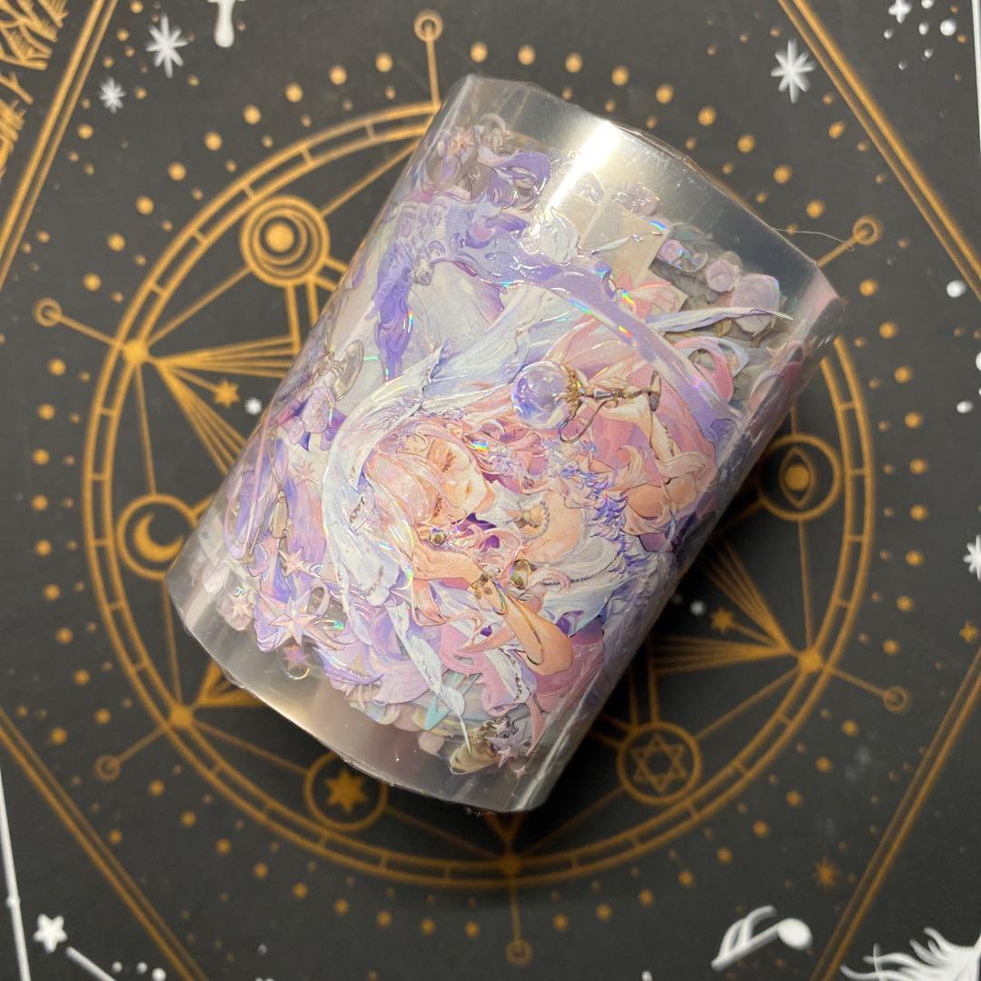 X】海外 10m巻 貝殻光マスキングテープ 人物系/女の子/男の子 - メルカリ