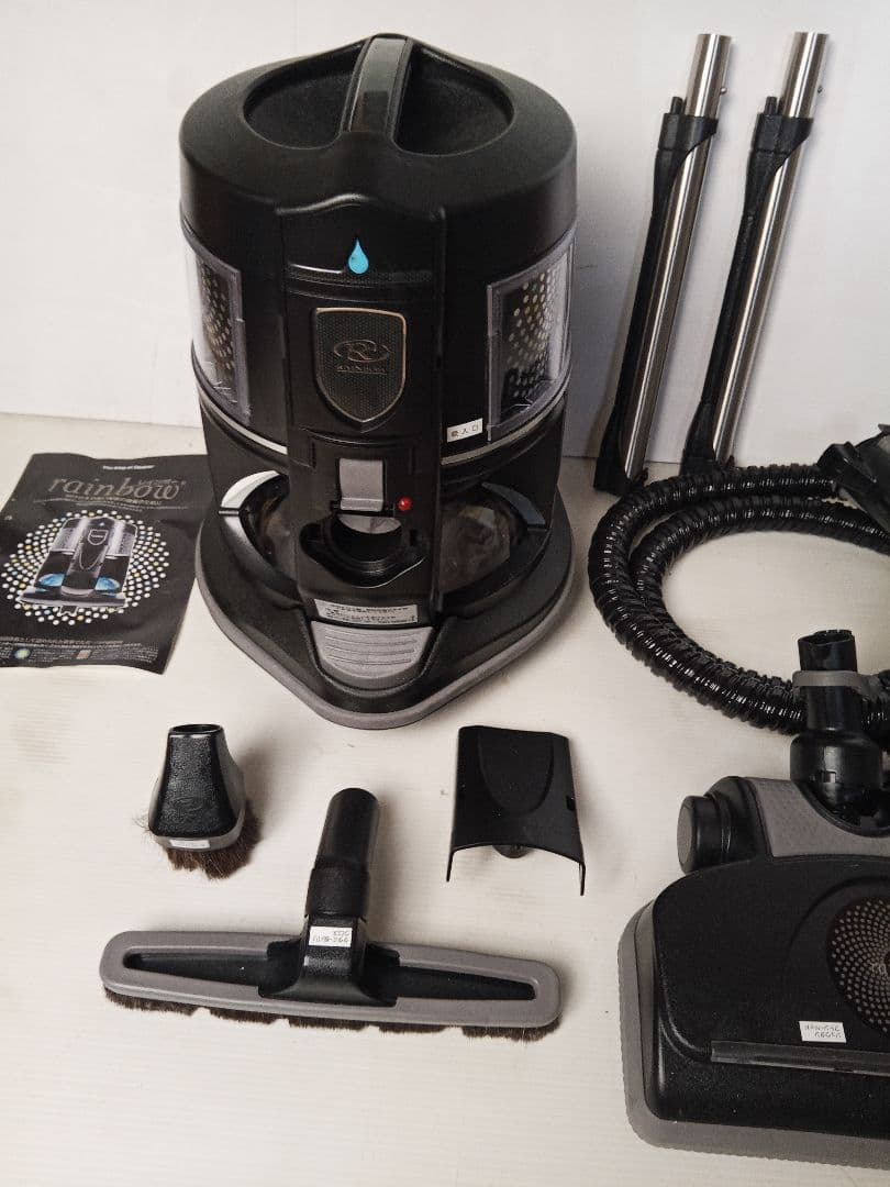 注意！付属品4点欠品 美品】Rainbow 掃除機 E-2