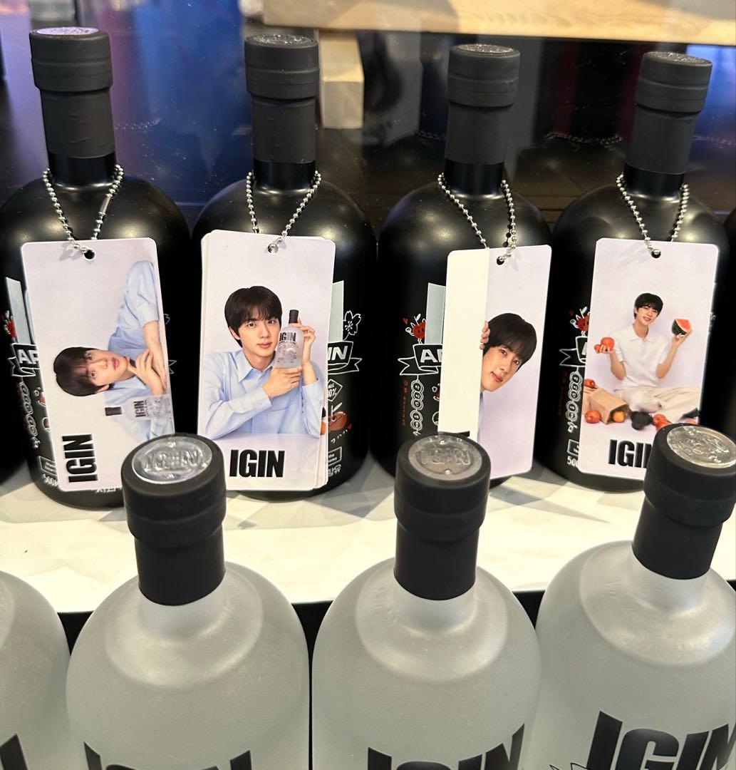 JIN ジン IGIN POPUP APPLE GIN ボトル ネックタグ 日本 - メルカリ