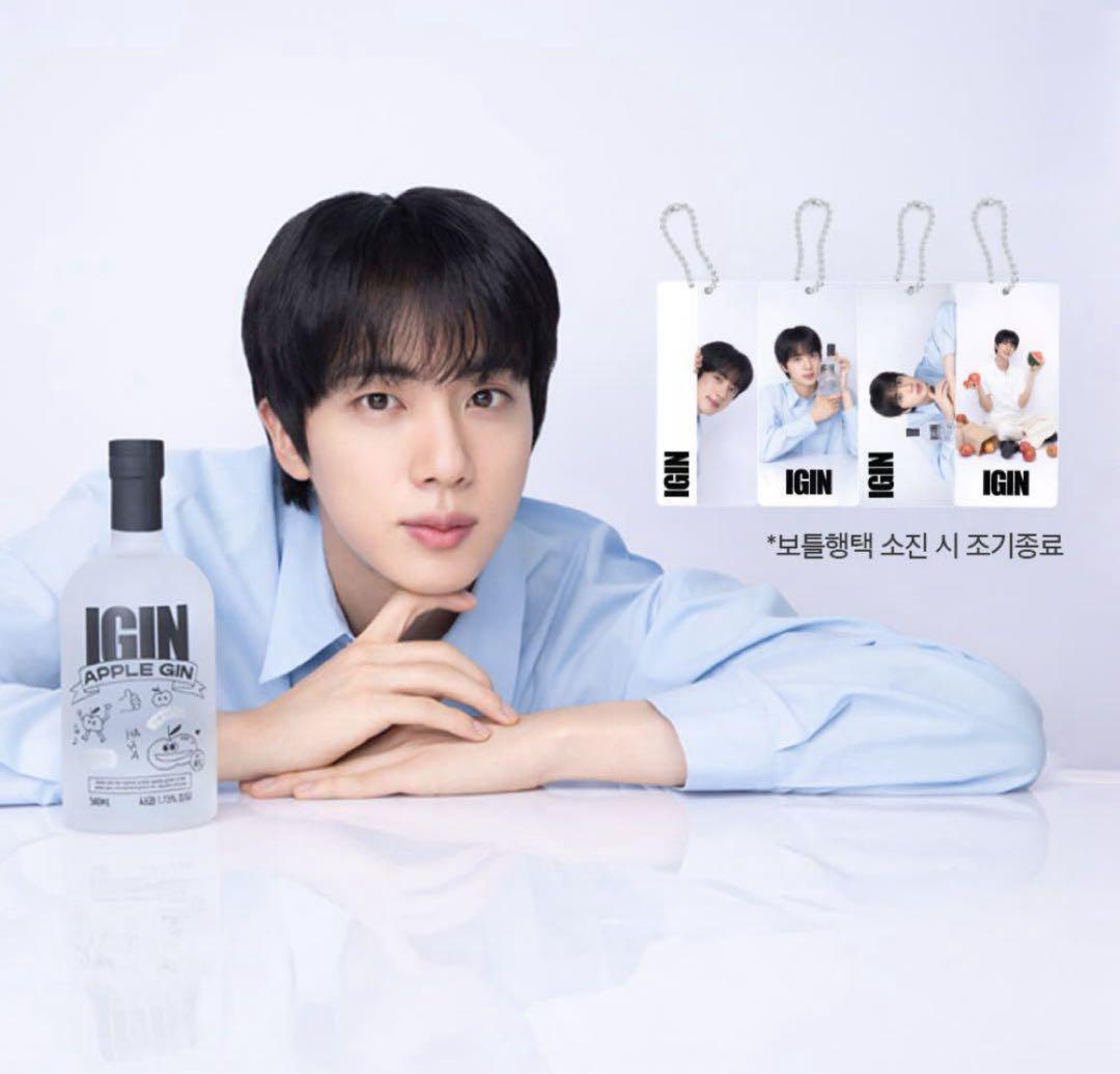 JIN ジン IGIN POPUP APPLE GIN ボトル ネックタグ 日本 - メルカリ