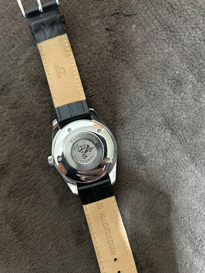 オメガシーマスター アクアテラクォーツ　OWEGA