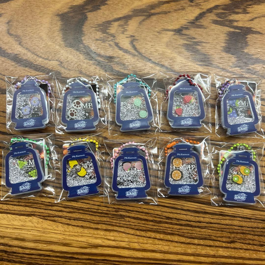 LAMPキーホルダー 箱館山 10種類コンプリート琵琶湖キーホルダー