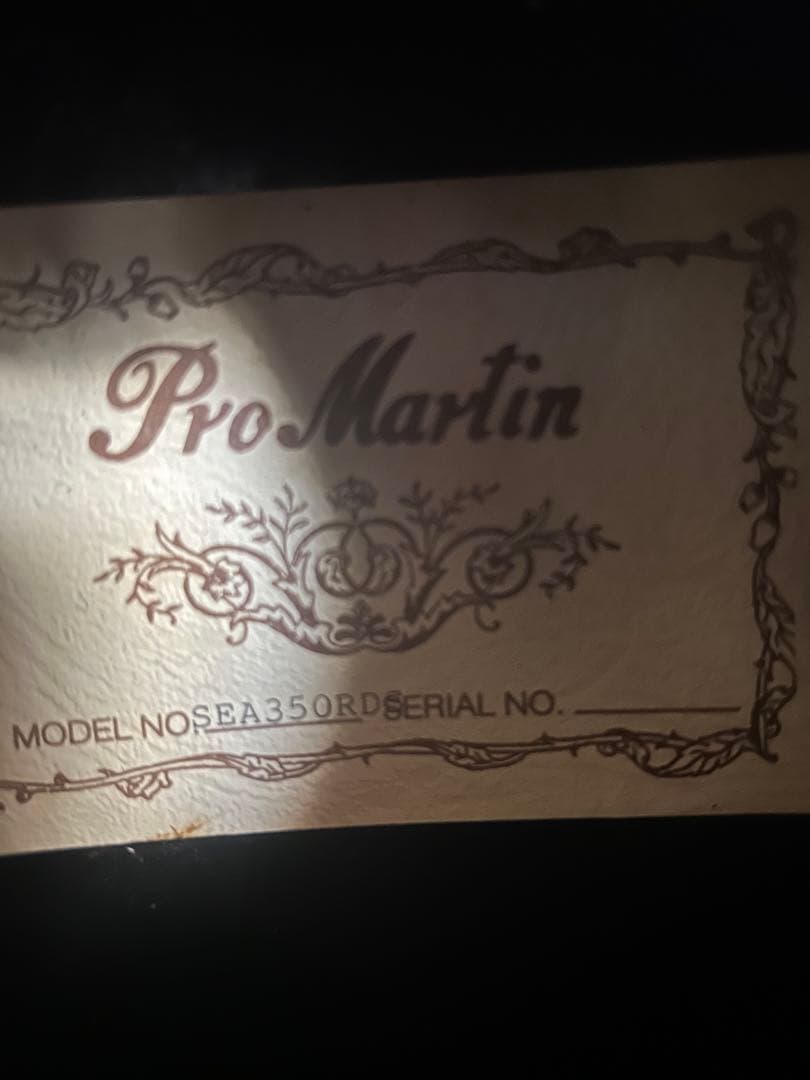 新春特価‼️90年代❣️ProMartinトラベルsizeエレアコ　SEA350RS