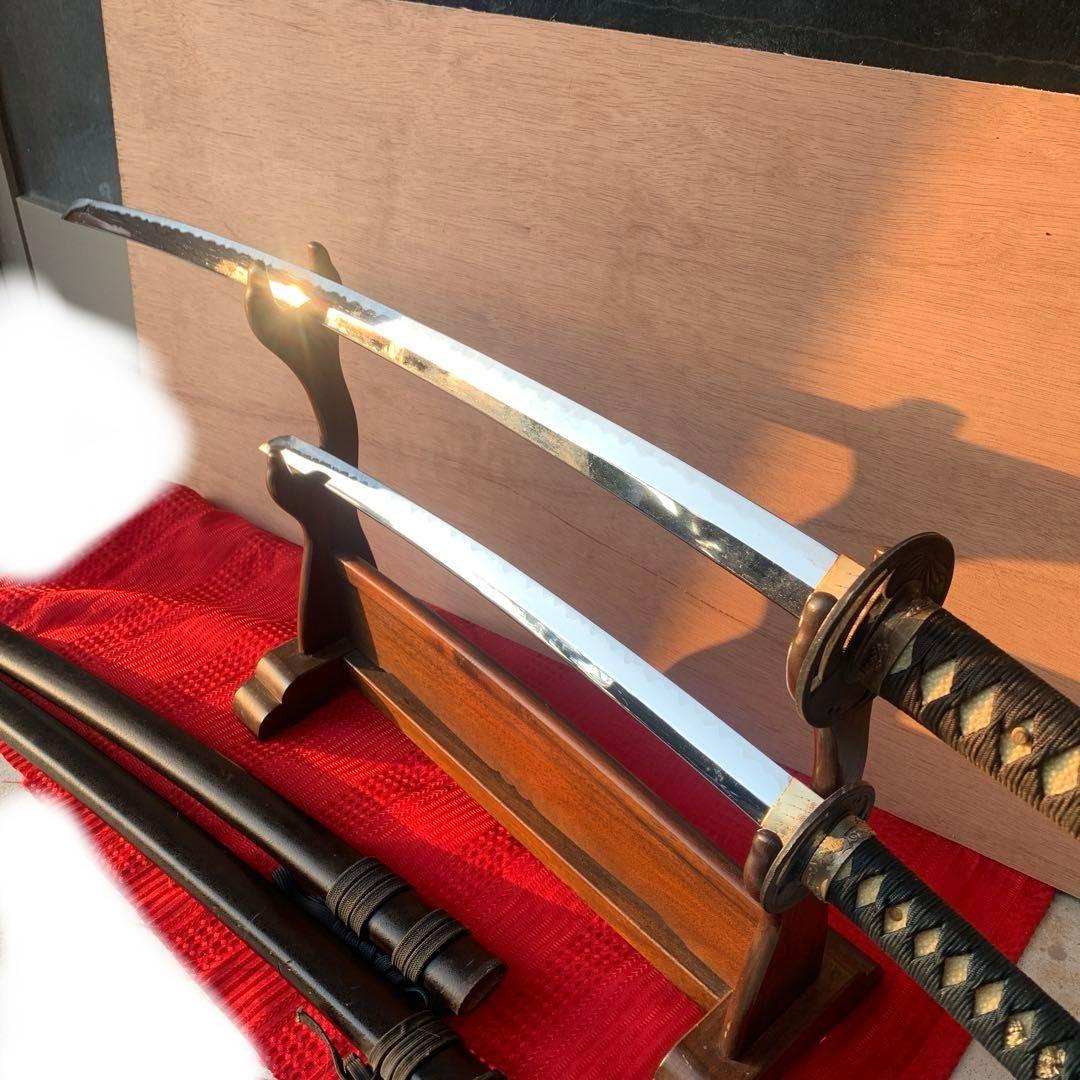 美品 日本刀 大小セット 2本 セット 模造刀 レプリカ コレクション
