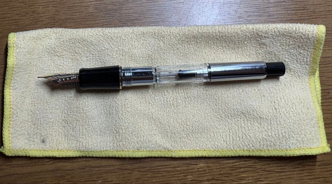 PILOT パイロット 万年筆 カスタム74 custom74 F ブラック