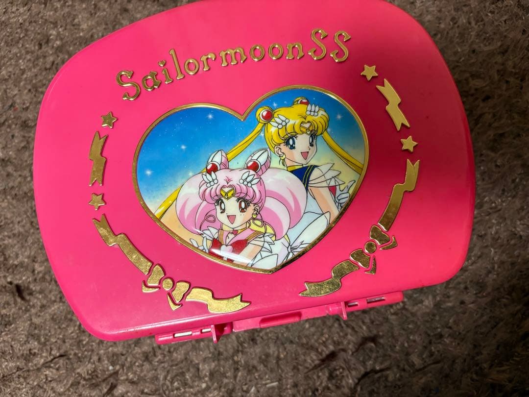 【希少】セーラームーン アクセサリーケース ピンク