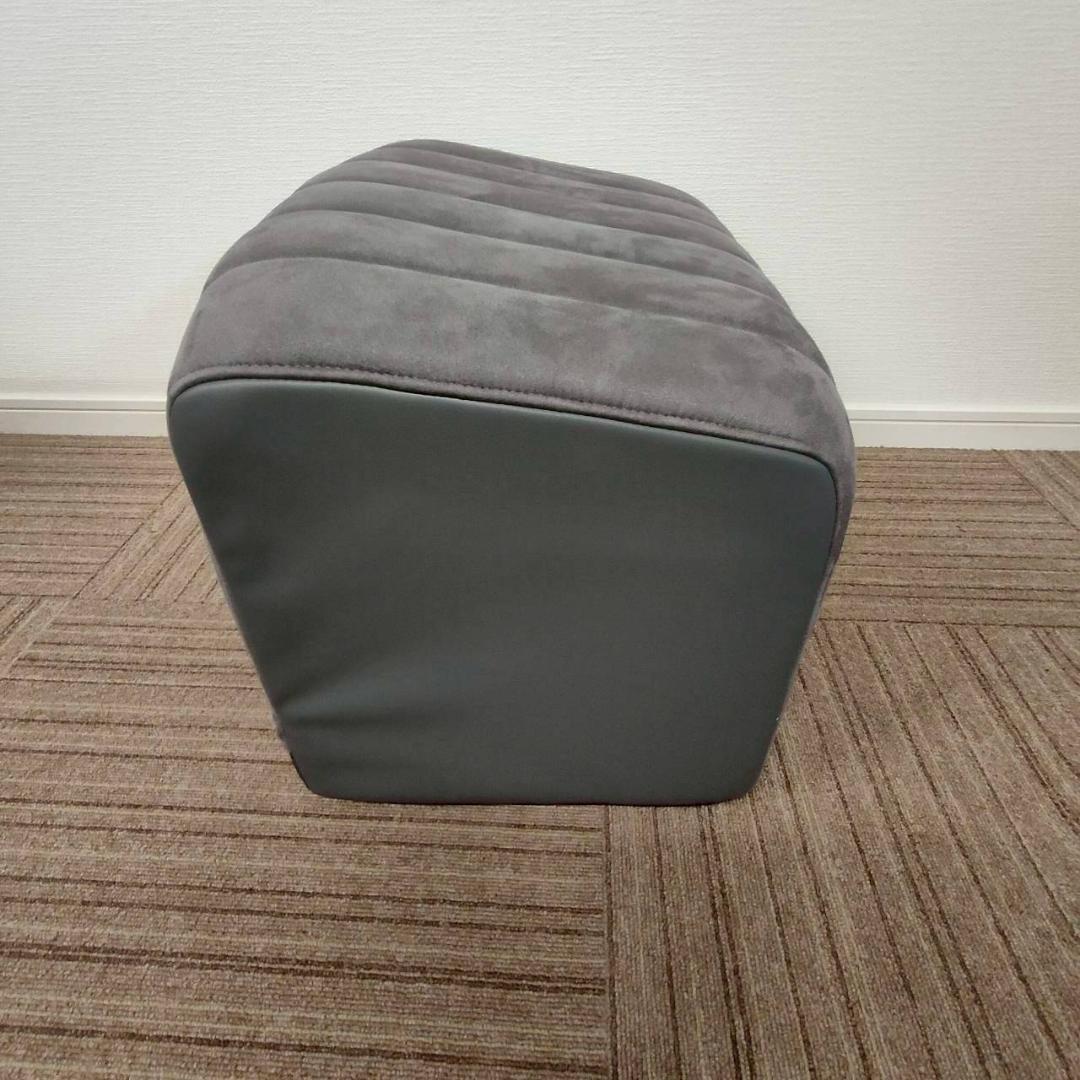 【送料無料】スタイル ソファ ダブルエル(オットマン) グレー