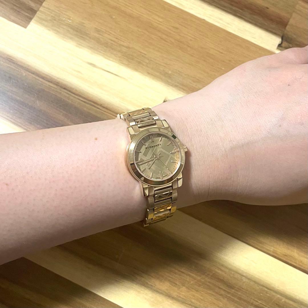 お値下げ早い者勝ち！ BURBERRY ローズゴールド 腕時計