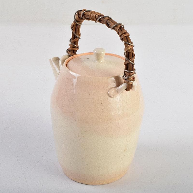 煎茶道具 京焼 河合瑞豊作 聴松茶注 土瓶 共箱 V R9224の通販はau PAY