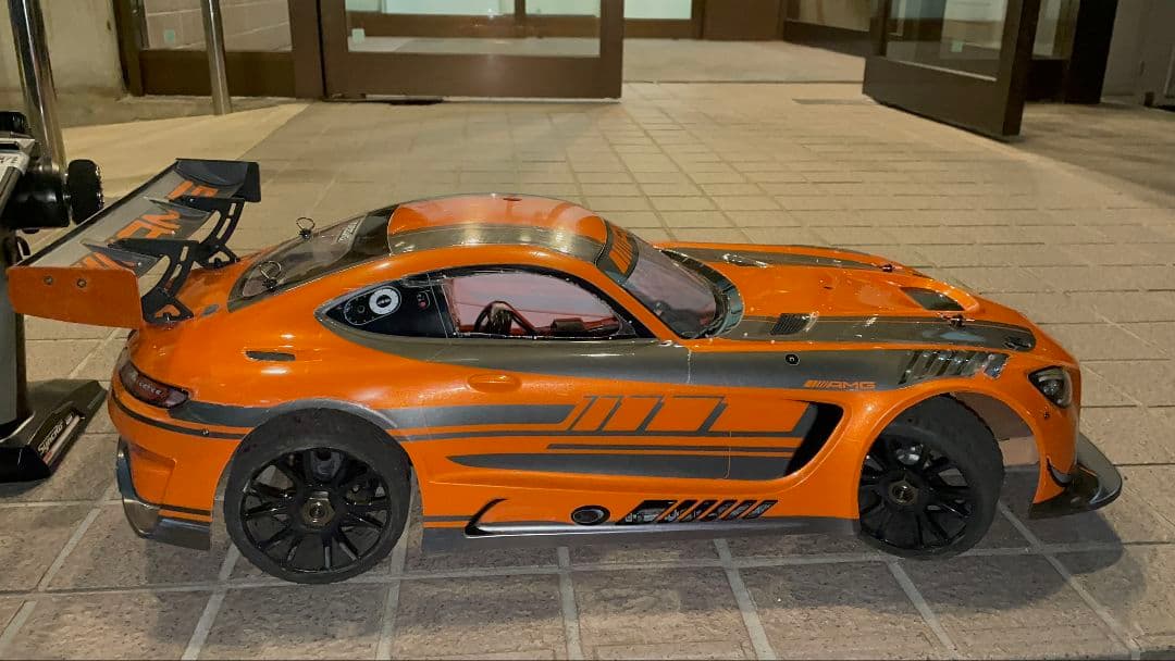 京商 インファーノgt AMGボディ LED付き - メルカリ