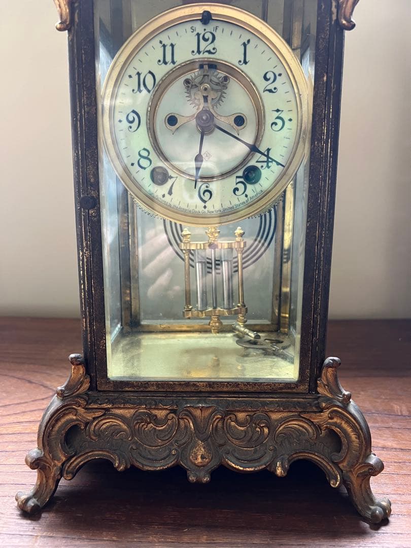 置時計 置物 古美術 19世紀 アンティーク