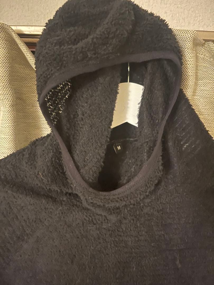 M*j様 senchi designs polartec素材　ブラック パーカー