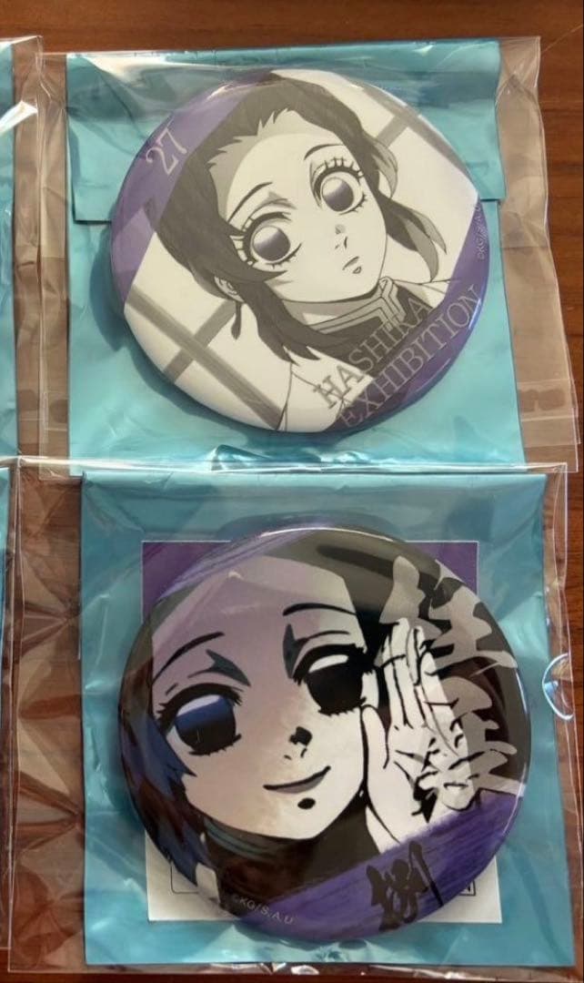 鬼滅の刃 柱展 エモーショナル缶バッジ エモ缶 胡蝶しのぶ 8 14 27 36