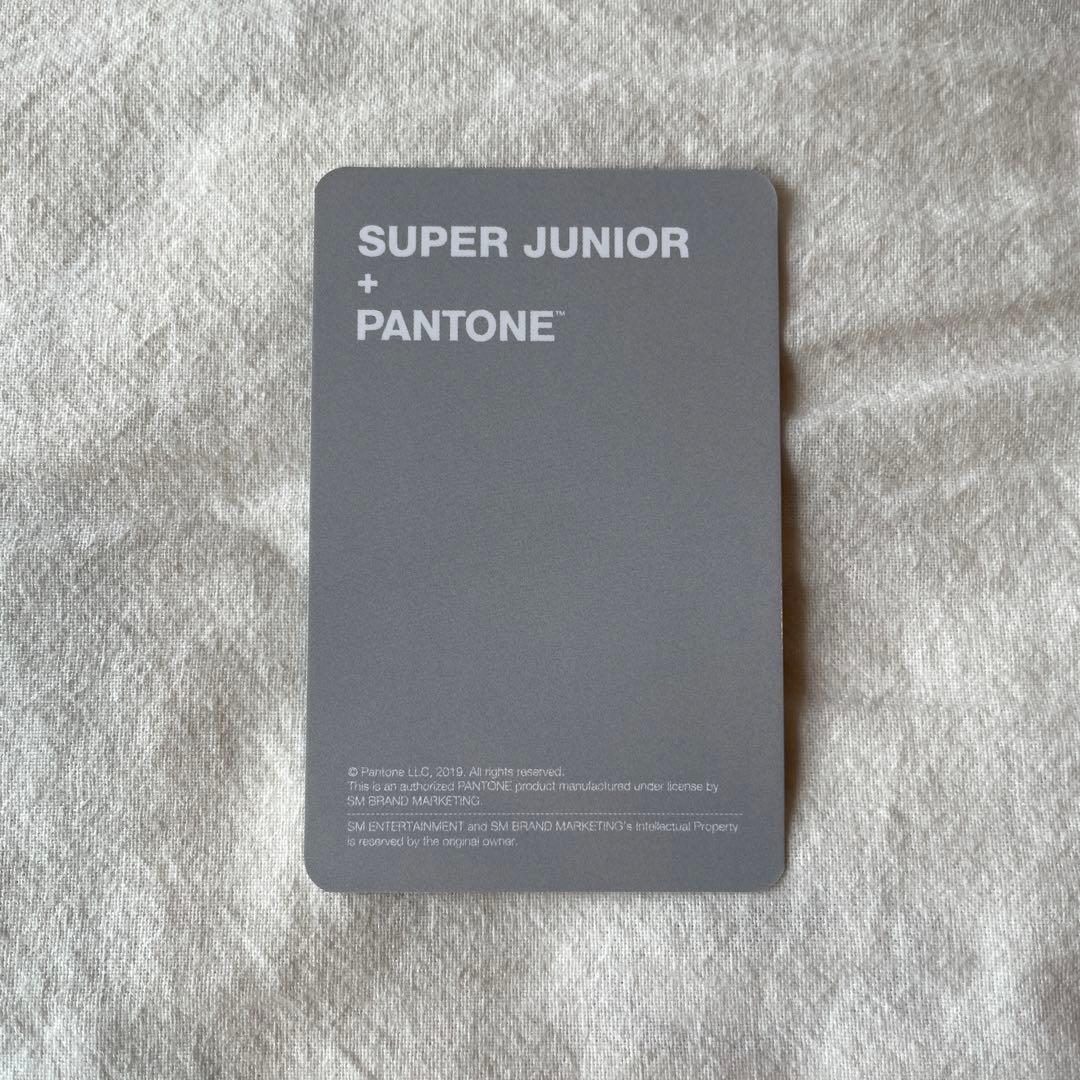 SUPER JUNIOR PANTONE キュヒョン トレカ キュヒョン (SUPER JUNIOR
