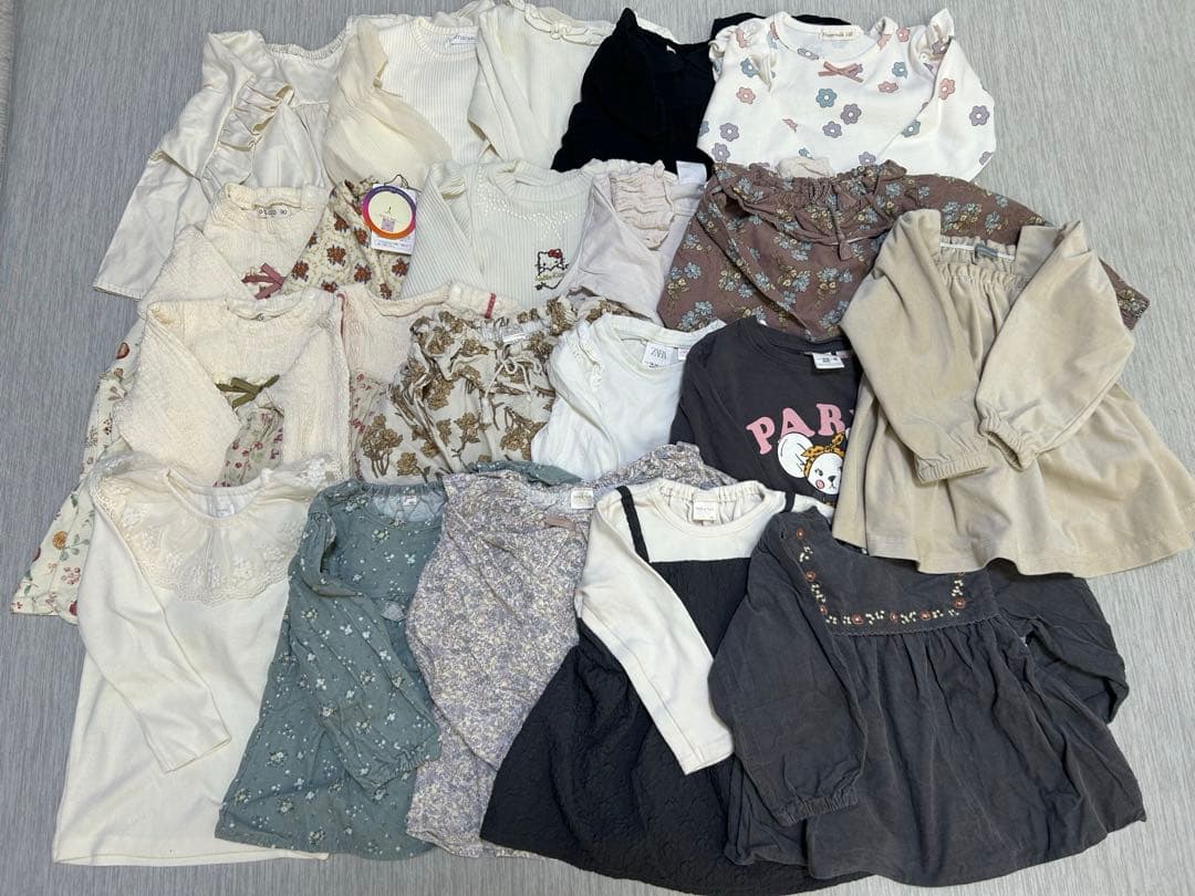 保育園着まとめ売り 春秋 90センチ