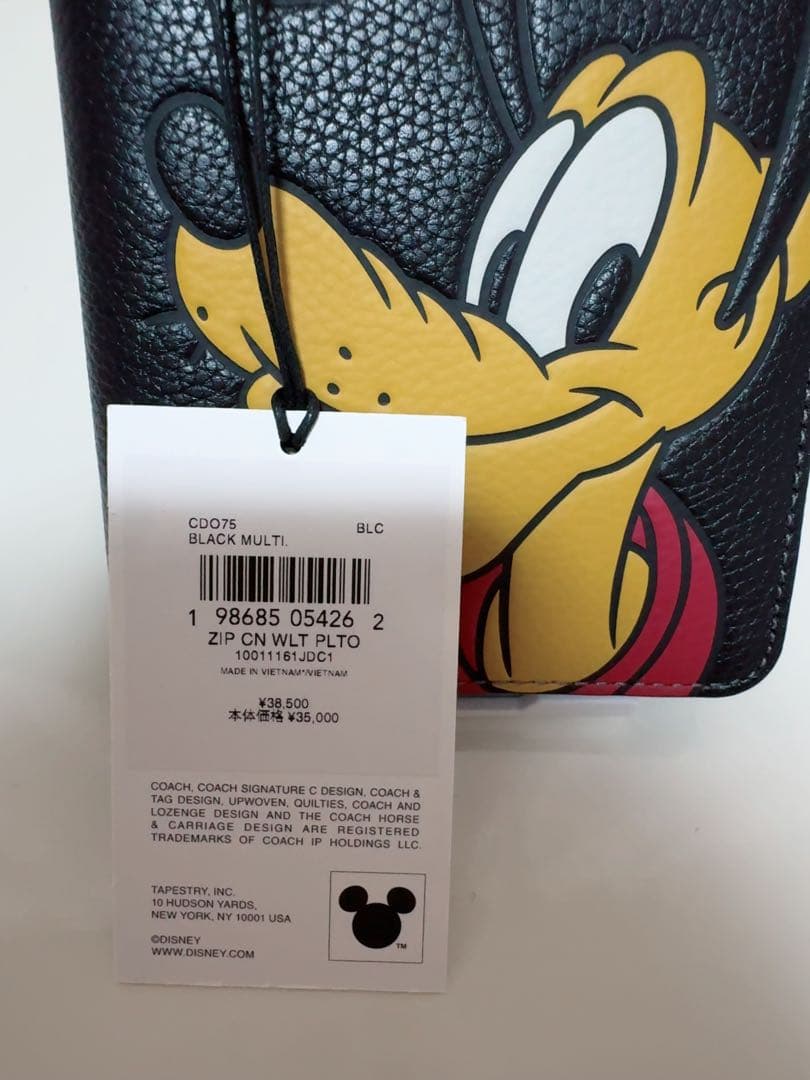 【新品・正規品】 コーチ 2つ折り財布 2025年Disneyコラボ