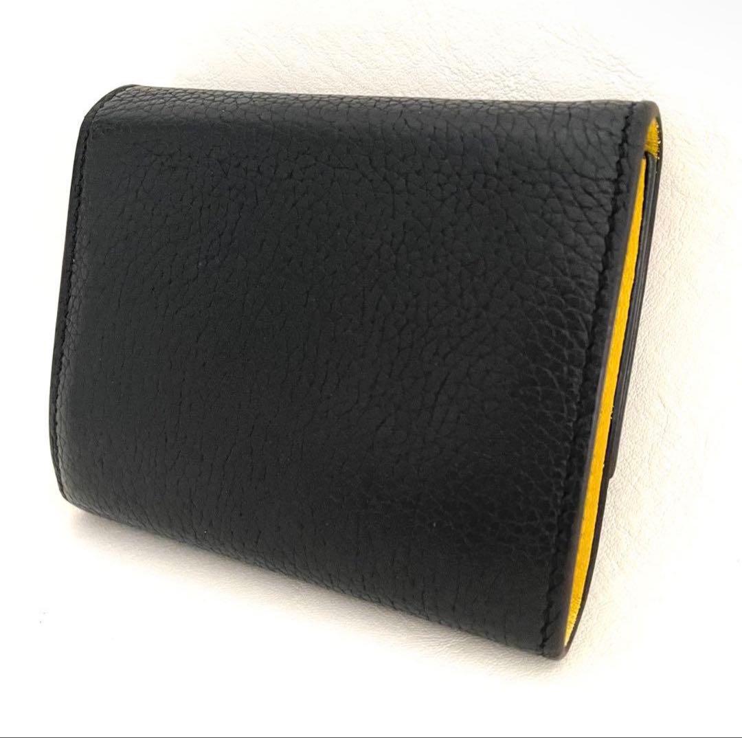 最終値下げ CELINE セリーヌ 三つ折り財布 バイカラー マルチファクション