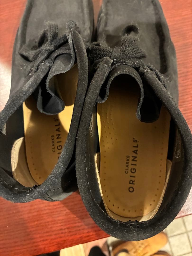 クラークス ワラビー ブラック 26.0cm