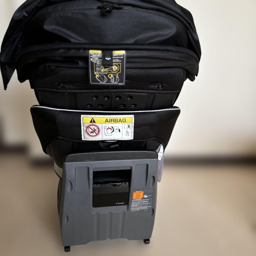 クルムーヴ スマート エッグショック ISOFIX Combi ブラック