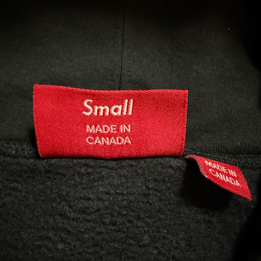 ほぼ未使用 Supreme Small Box Drawcord Hooded