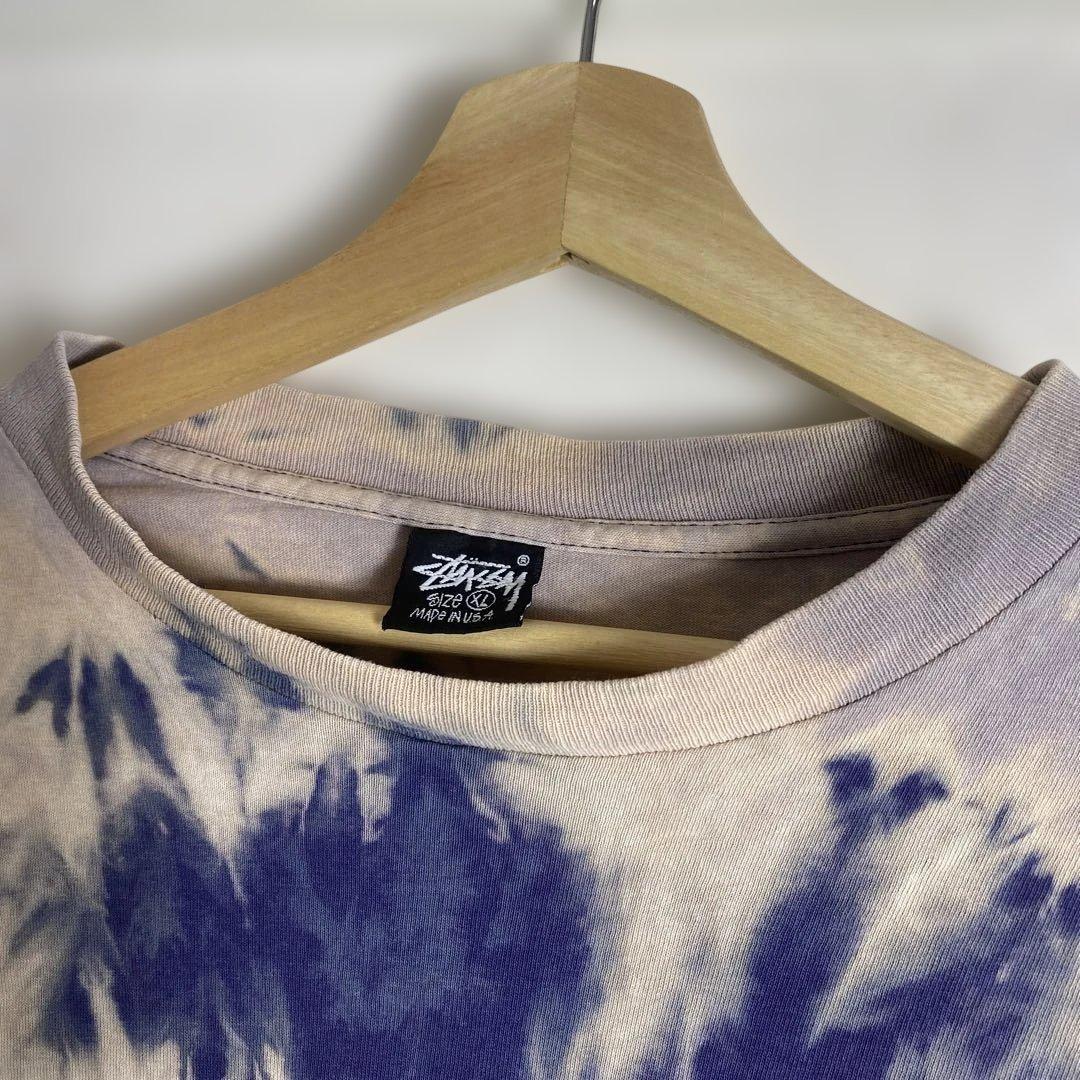 old stussy ラスタマン 黒タグ USA製 XL