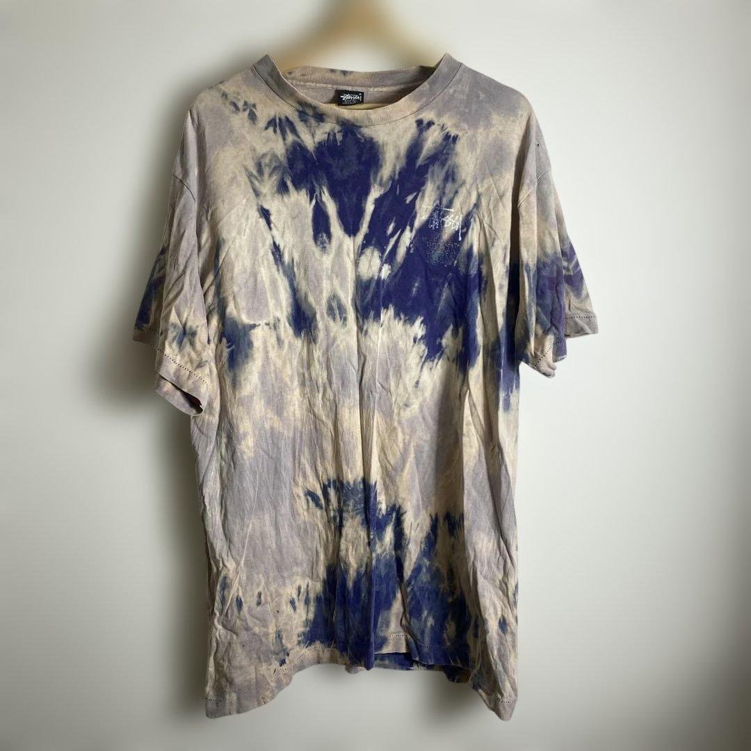 old stussy ラスタマン 黒タグ USA製 XL