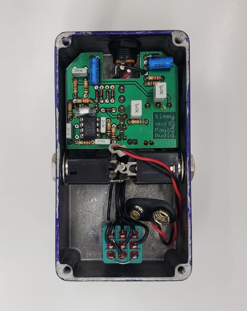 ギター Timmy overdrive/Paul cochrane V2