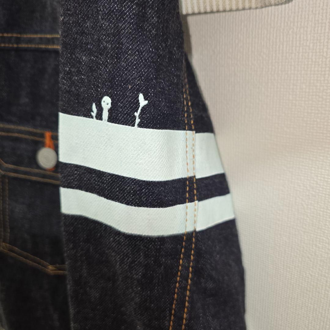 ジブリ GBL×桃太郎ジーンズ もののけ姫 デニムジャケット Mサイズ