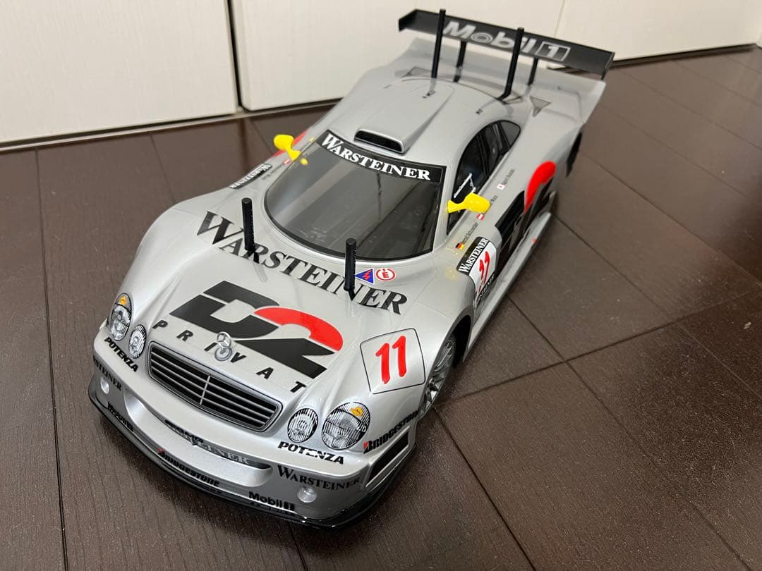 タミヤ　1/10　1997 メルセデスベンツ　CLK-GTR 　完成済みボディ