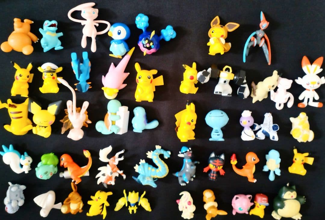 ポケモン ミニフィギュア 47体セット ピカチュウ ゲットコレクション