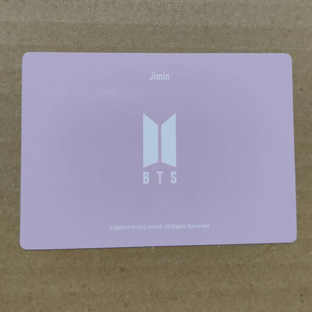BTS MERCH BOX 7ジミン付属フォトカード JIMINマーチボックス - メルカリ