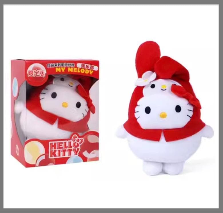 中国限定 ☆ コラボ / キティちゃん ◇ ぬいぐるみ・3個まとめて