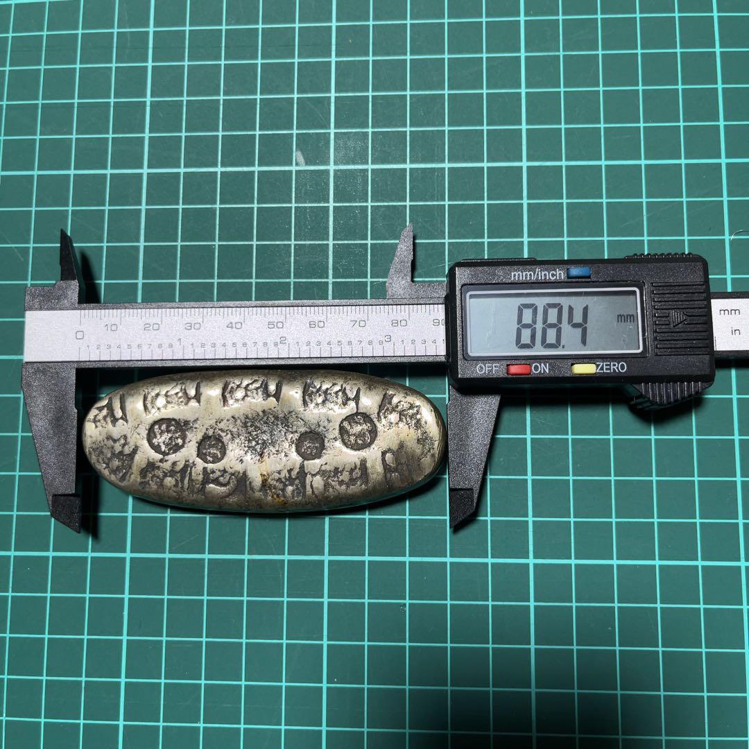 宝永/宝永四ツ宝丁銀/225g/大型/11面/大黒丁銀/希少 - メルカリ