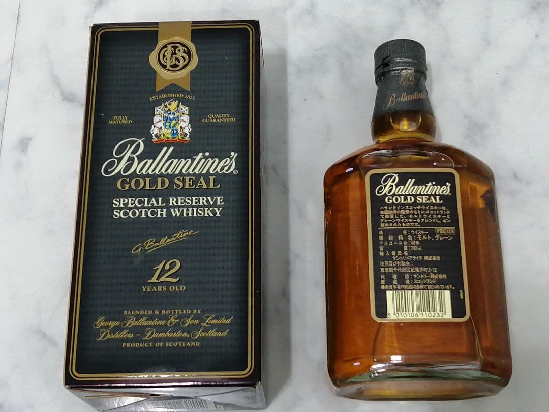 スコッチ古酒 バランタイン ゴールドシール 12年 700ml 40% - メルカリ