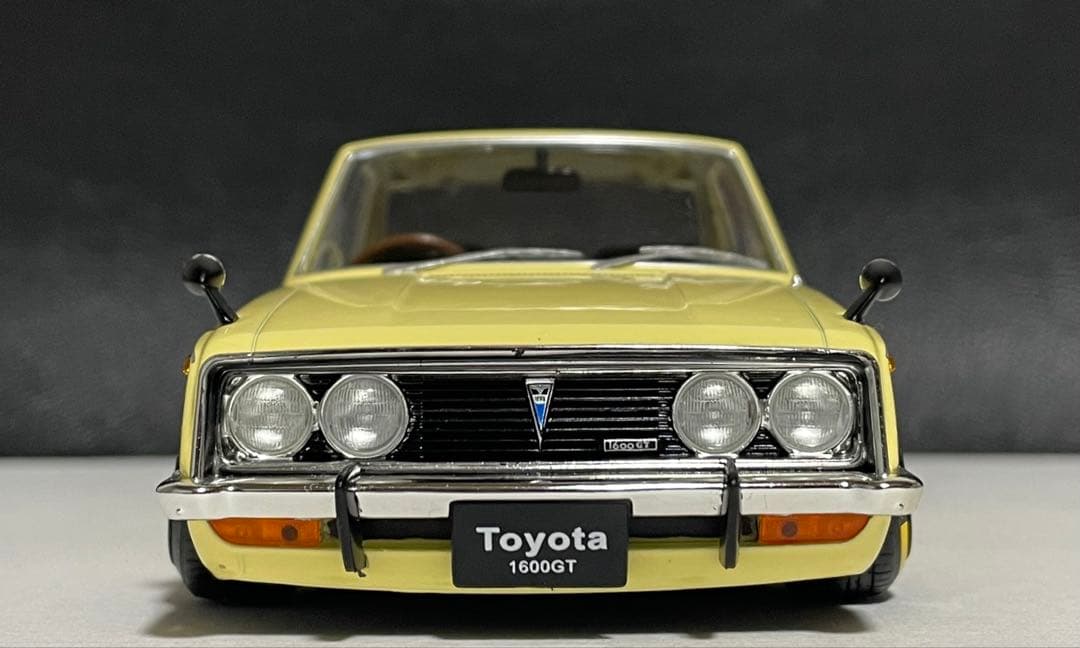 1/24 アシェット 国産名車 TOYOTA 1600GT 改 カスタム 旧車