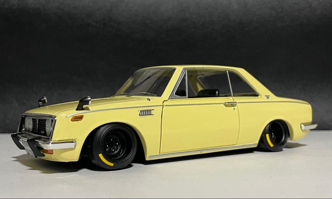 1/24 アシェット 国産名車 TOYOTA 1600GT 改 カスタム 旧車