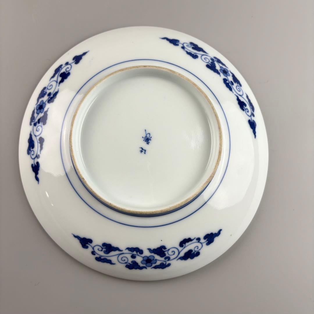 辻常陸 染錦 飾皿 皿 古美術 色絵 絵皿 アンティーク