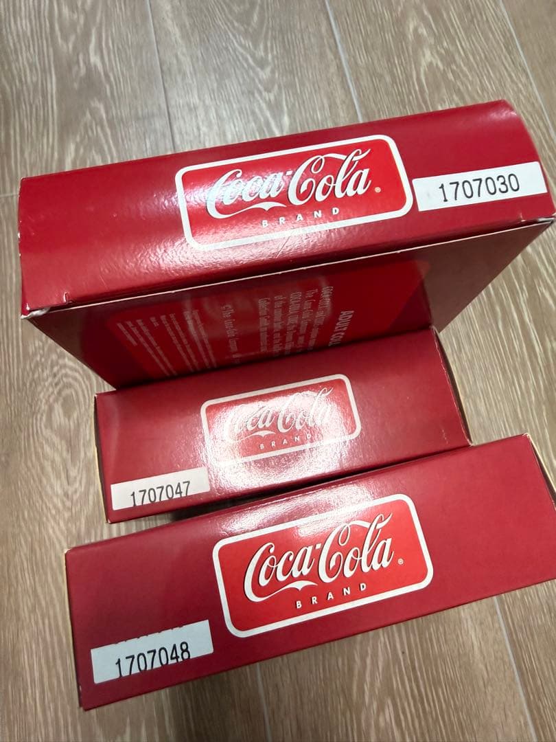 Coca-Cola コカコーラ 航空機模型 3点セット 747 ベルーガ Ju5