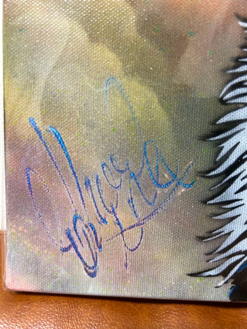 スプレーアートエデン 猫 F6原画 キャンバス 額付き 未開封 M109540218