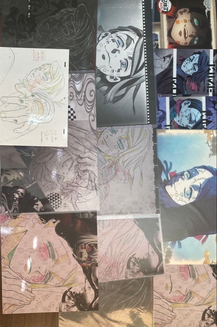 13枚 セット 鬼滅の刃 魘夢 ランチョンマット ランチョンマットケース