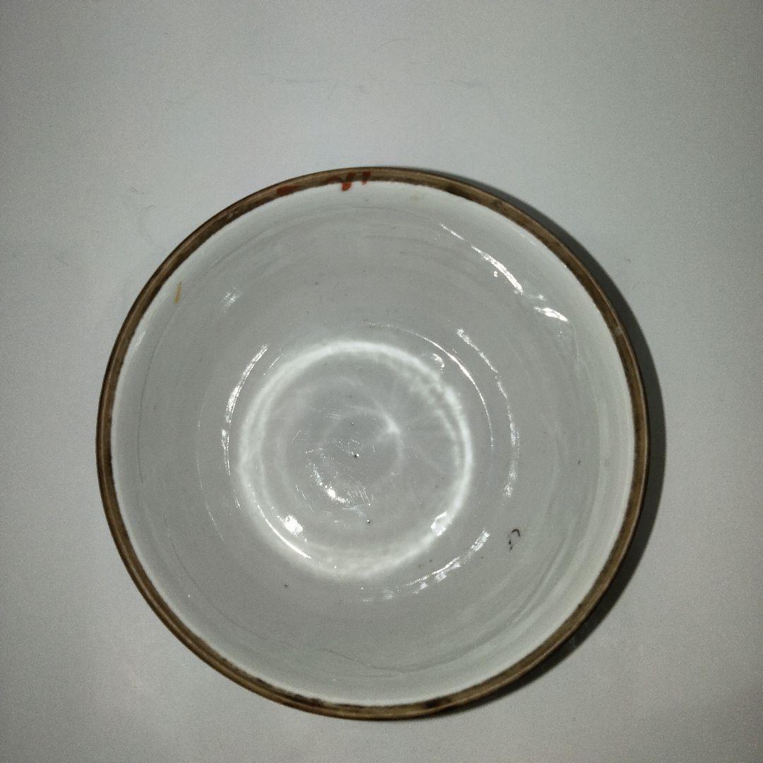 v141 中国清朝期 同治年製 粉彩絶品金魚絵付磁器鉢 弦金魚