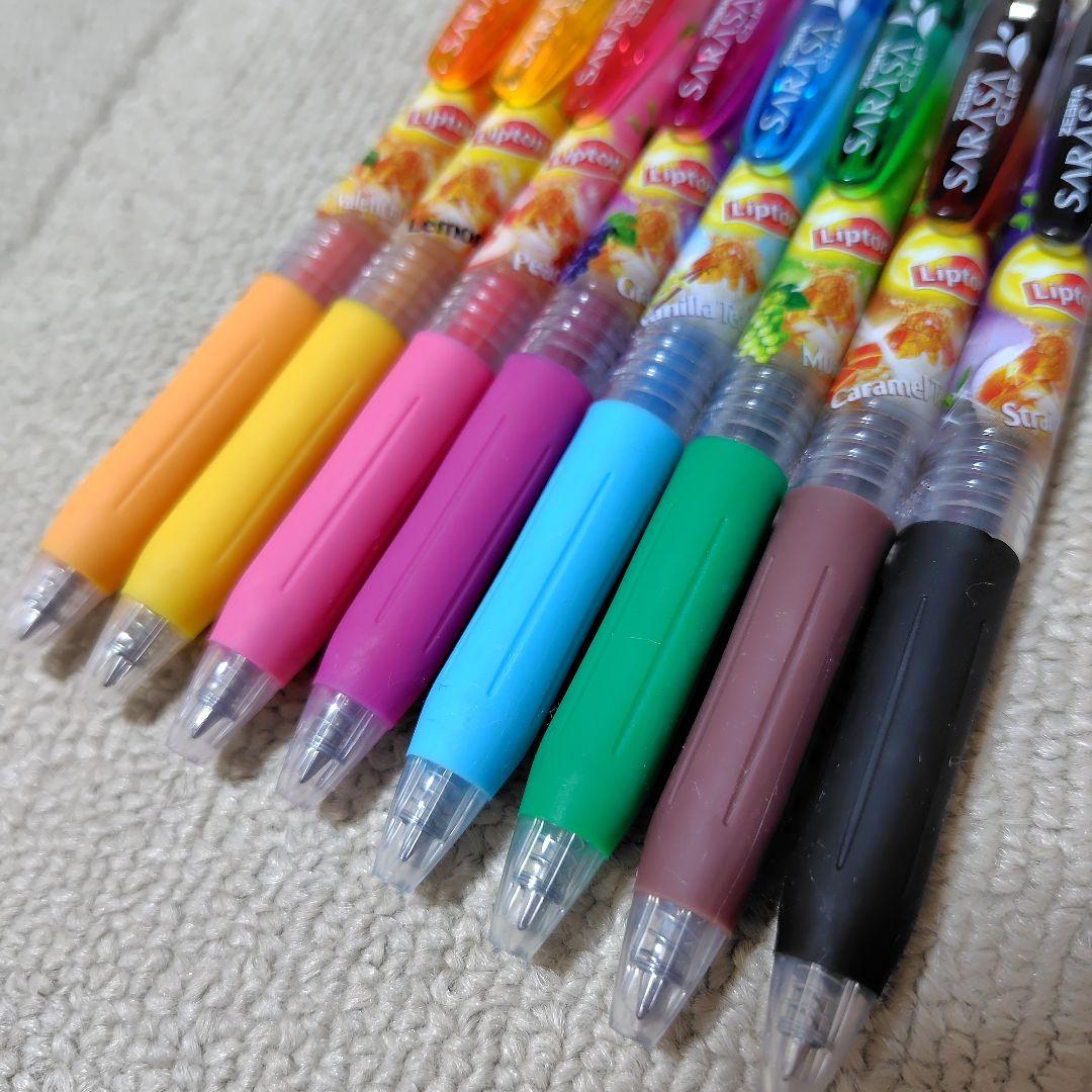 サラサ 数量限定 リプトン 8色セット B98298776 - 筆記具快適